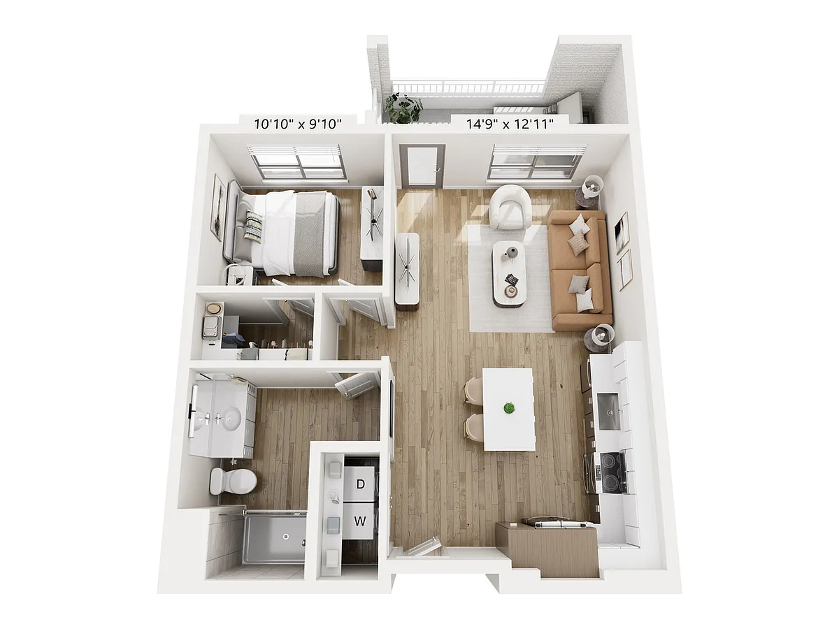 Floor plan A2