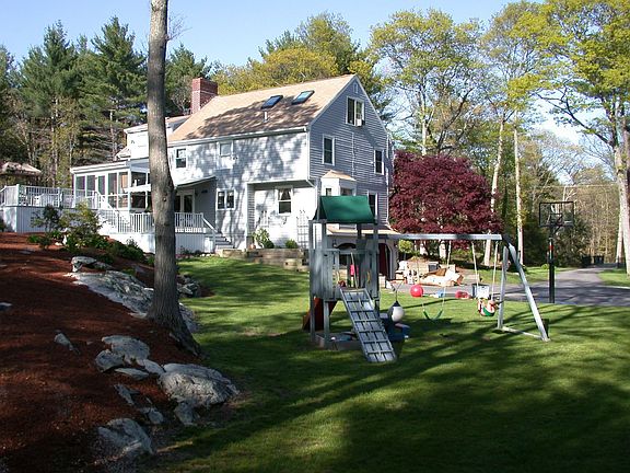 Swingset & Landscape