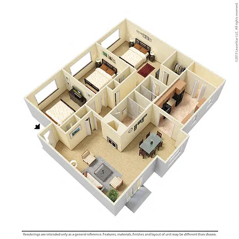 Floor plan 3bed 2bath