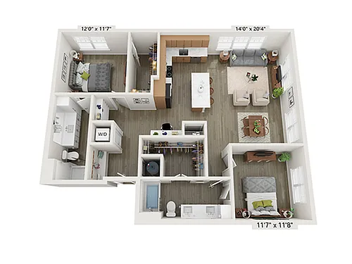 Floor plan 2x2F