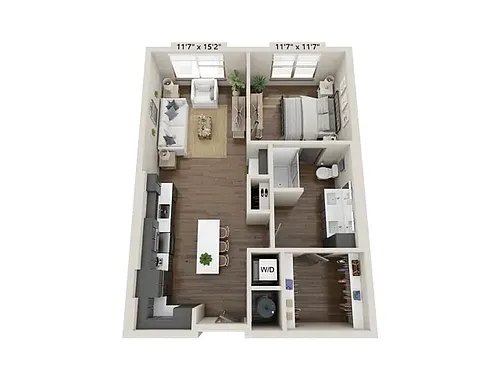 Floor plan A4-C