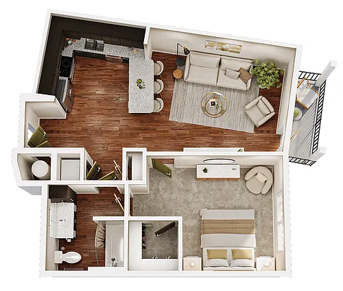 Floor plan A1I
