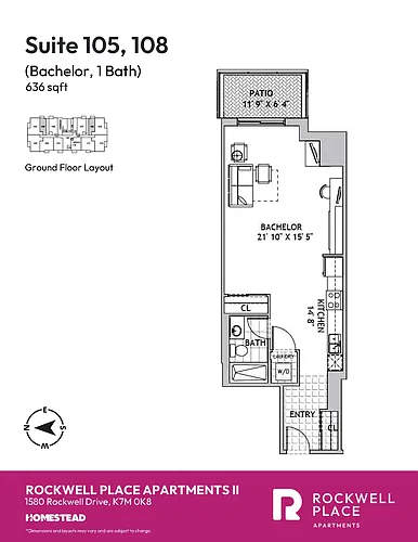 Floor plan Bachelor