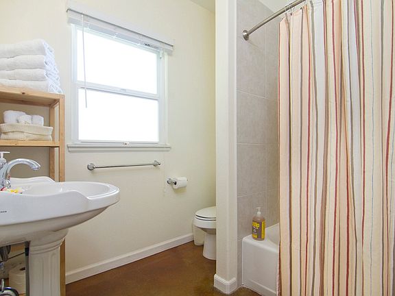Oversized private bathroom