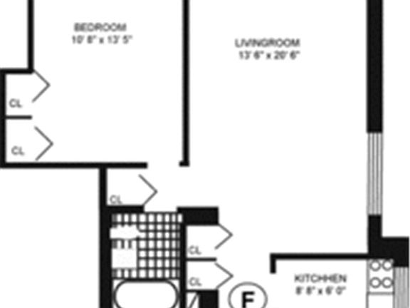 2nd image of 130 W 67th St APT 24F