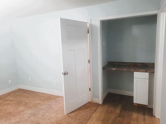 bedroom, storage or computer area.