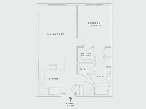 Floor plan A1C