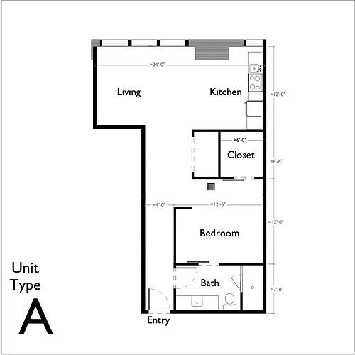 Floor plan A