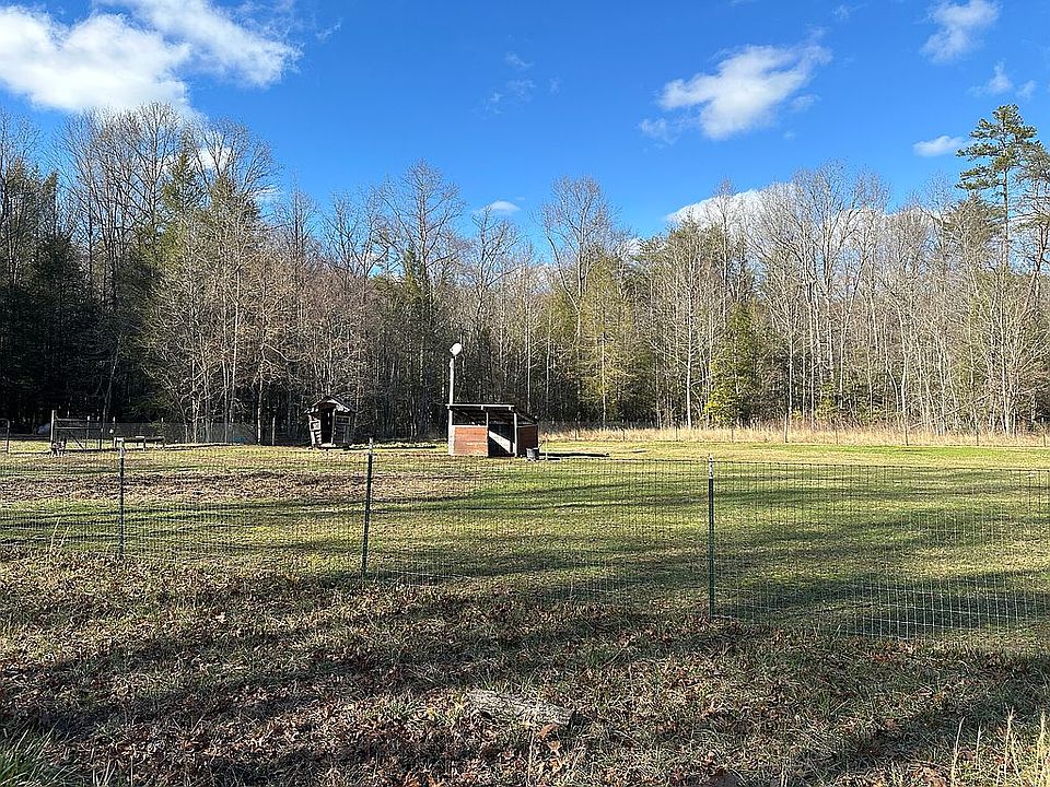 Fenced pasture.