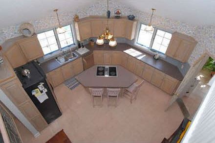 Overlooking the Main Kitchen