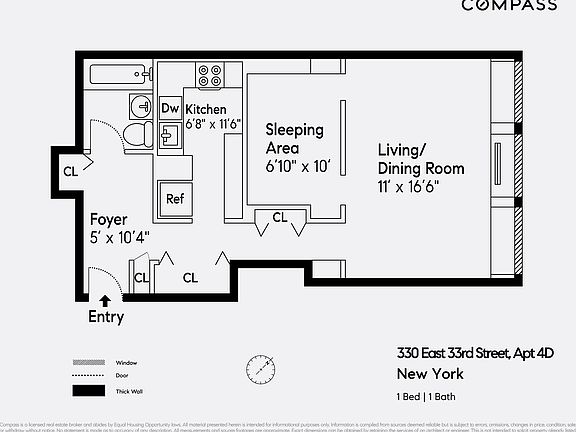 3rd image of 330 E 33rd St APT 4D
