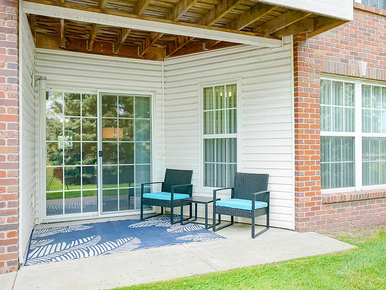 Get some fresh air and relax on your patio or balcony.