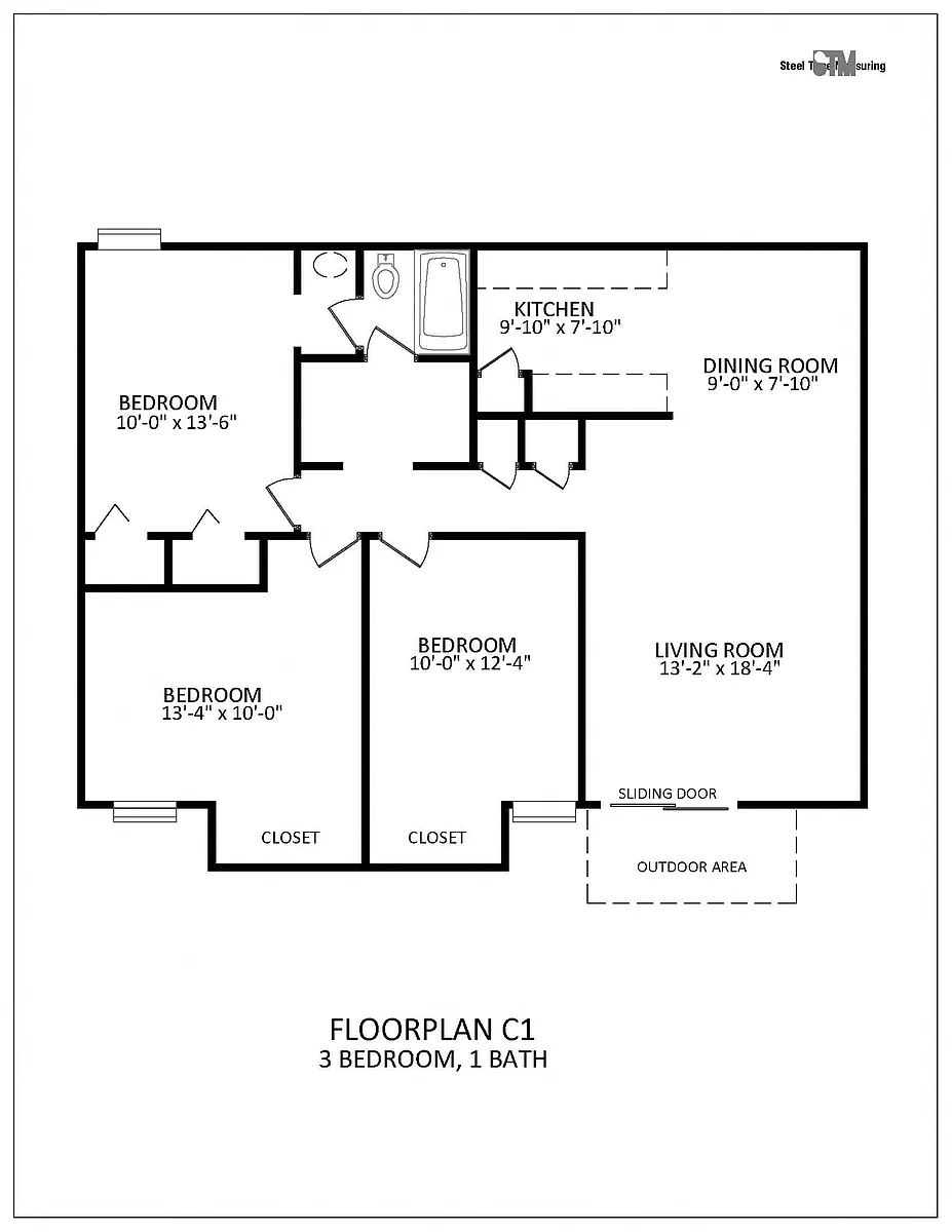 Floor plan C1