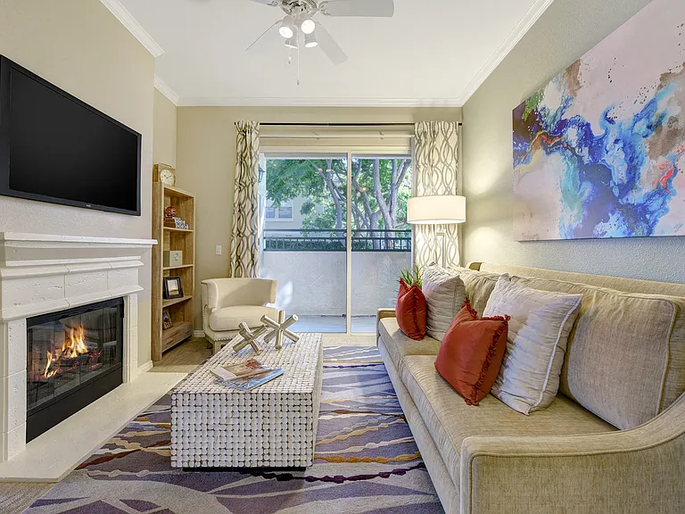Wood-burning fireplaces in select homes