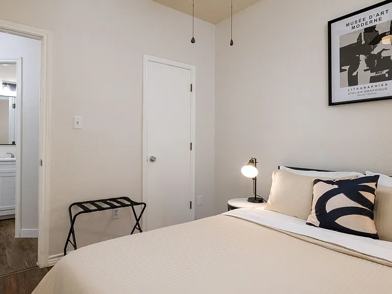 Bedroom #3- luggage rack available and across from Bathroom #2