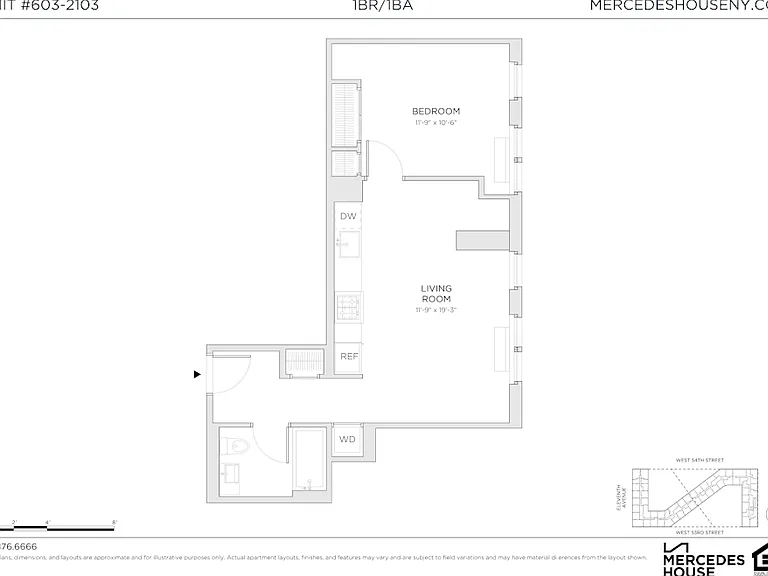 550 W 54th St #703 — Photo 2
