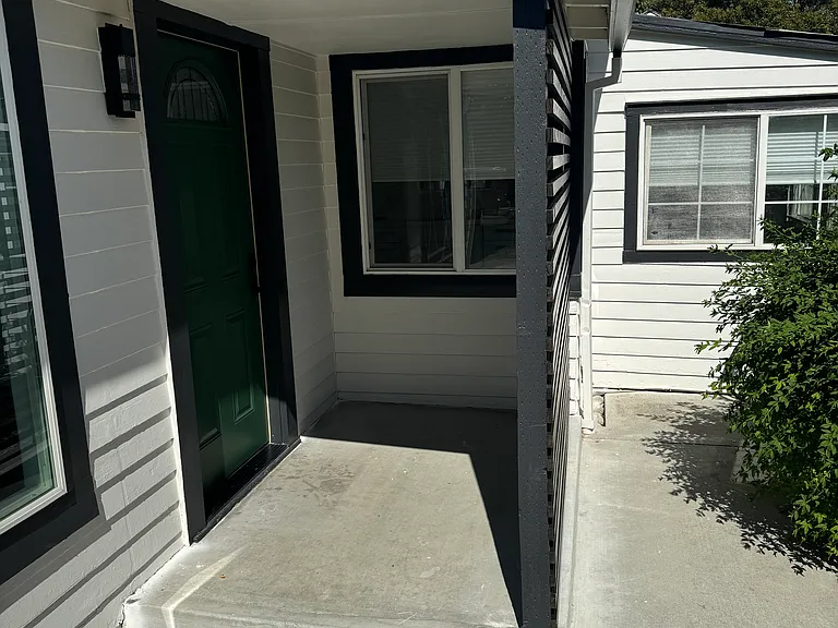Front door.