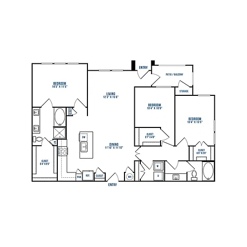 Floor plan C1