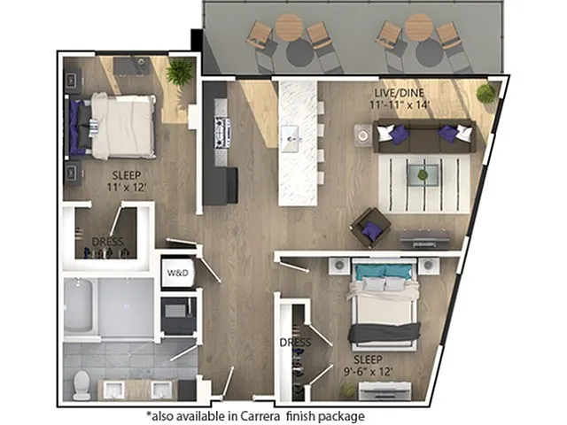 Floor plan B4
