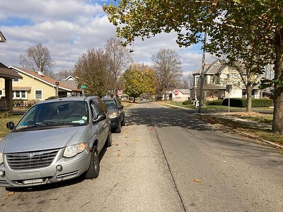 View on California St. facing north.