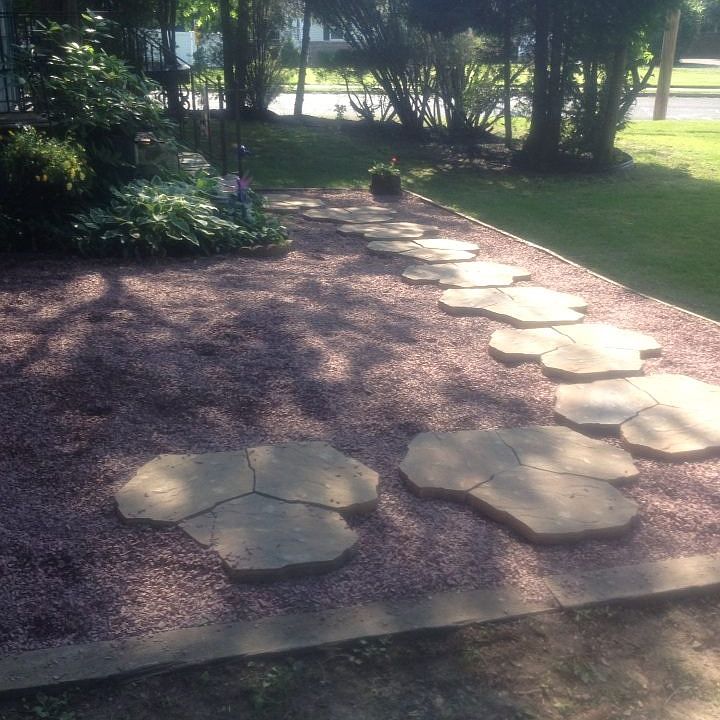 Front walk way