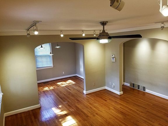 Living room looking into dining room