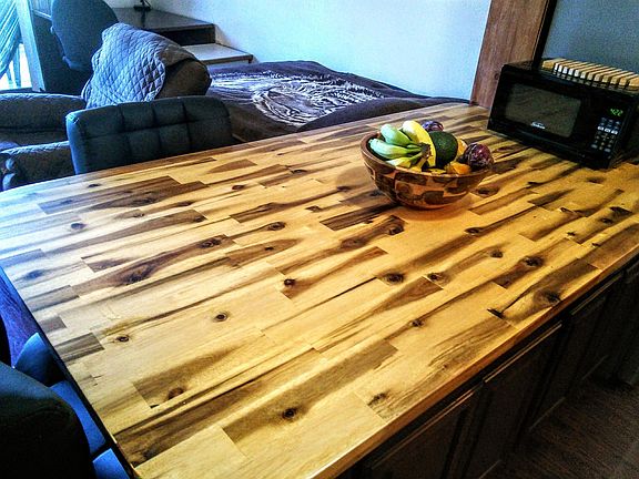 4 ft. X 6 ft. Butcher block countertop