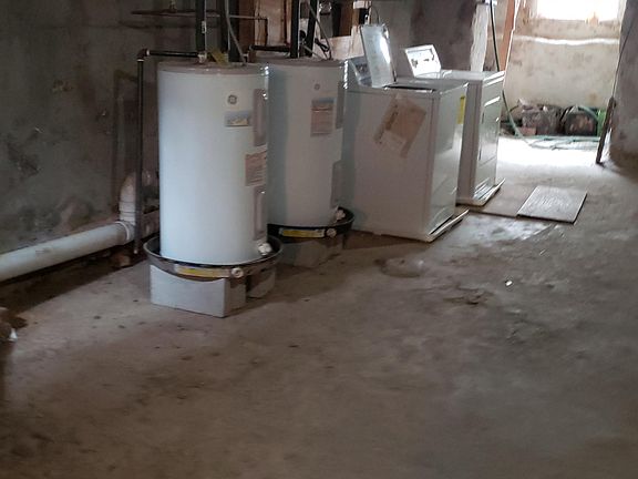 Basement view.