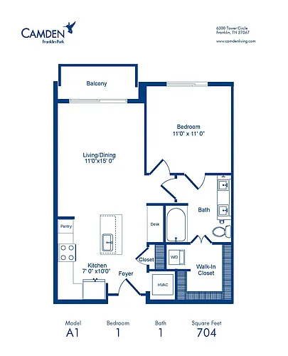 Floor plan A1