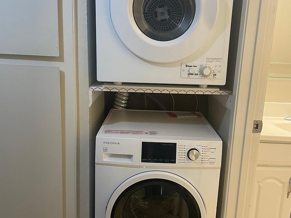 Washer and dryer