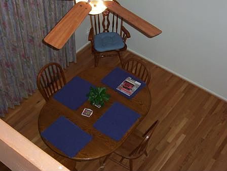 Hardwoods in kit & Dine