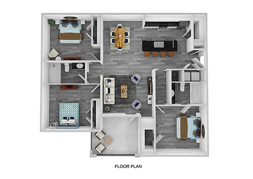 Floor plan C - The Cambridge