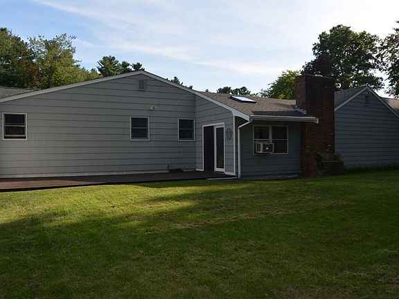 Rear of house from backyard 