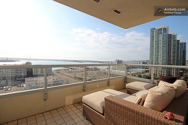 View from balcony