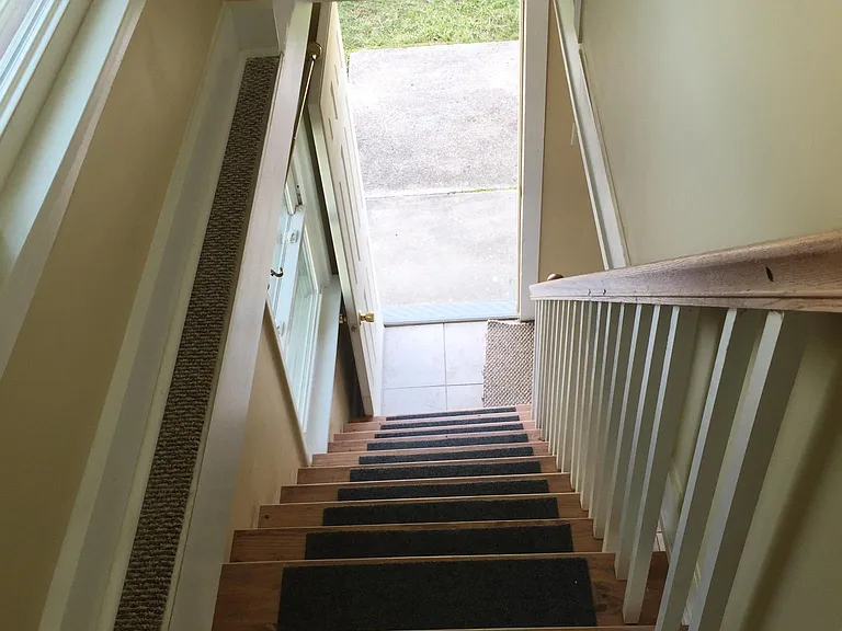 Downstairs from Bedroom to Kitchen or Outside