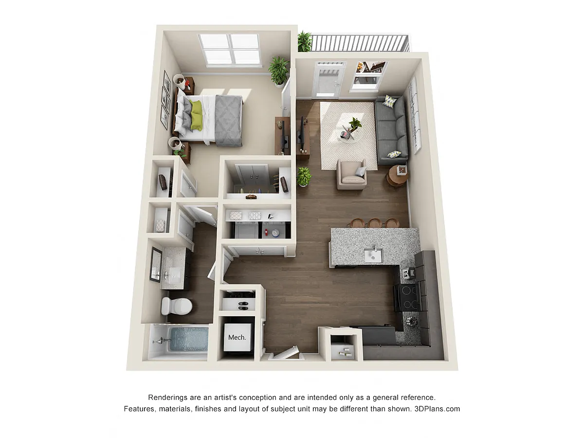 Floor plan A3p