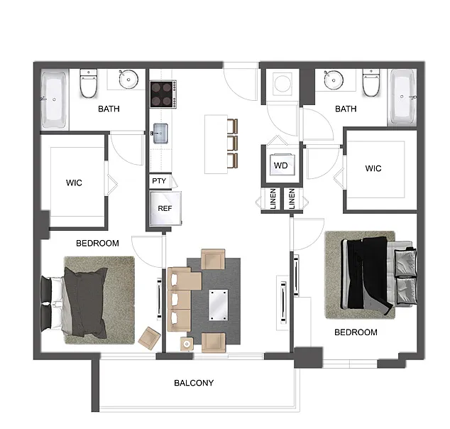 Floor plan B2