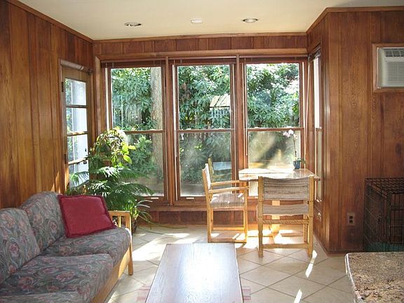 Sun room breakfast area