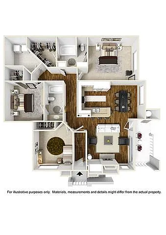 Floor plan The Hickory