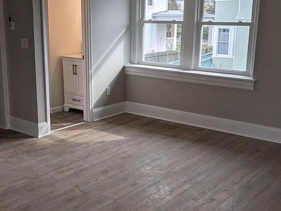 Upstairs Bedroom is huge with brand new renovated bathroom