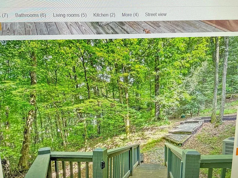 walkway to lower deck