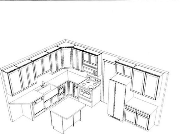 Kitchen layout