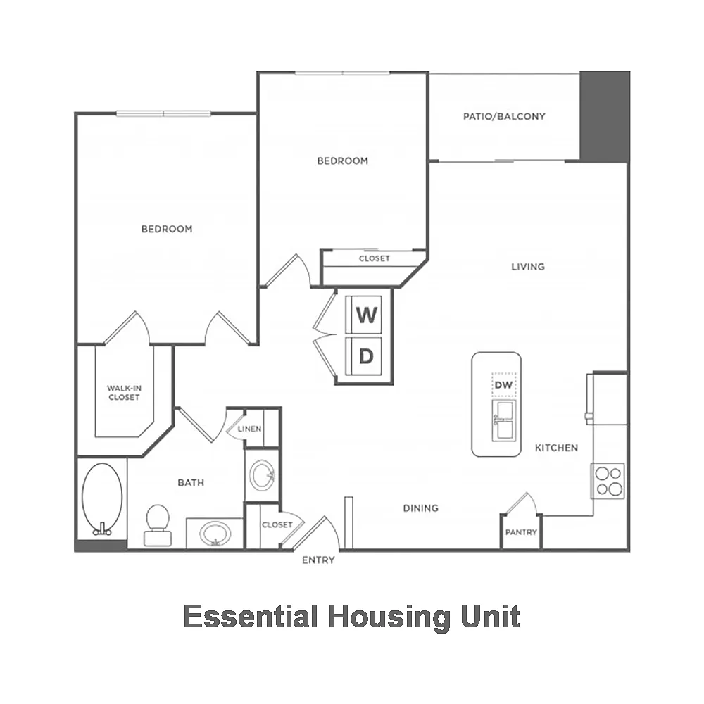 Floor plan B1.P8
