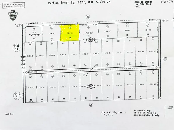 0 Aberdeen Dr, Joshua Tree, CA 92252