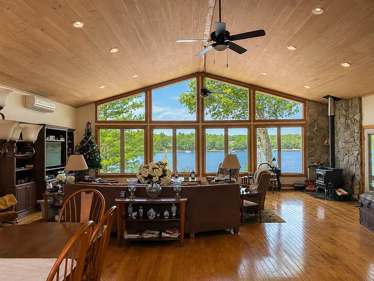 Living room with a view