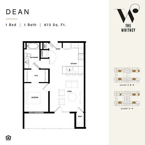 Floor plan Dean
