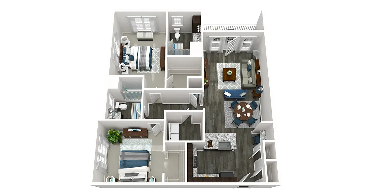 Floor plan The Covington