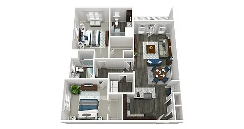 Floor plan The Covington