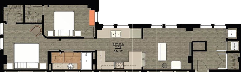 1st image of 101 N Union St #203