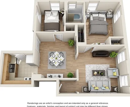 1 Bedroom | 1 Bathroom 1 Bedroom | 1 Bathroom